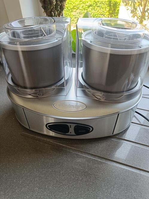 ijsmachine cuisinart, Elektronische apparatuur, IJsmachines, Zo goed als nieuw, Koelelement, Ophalen of Verzenden