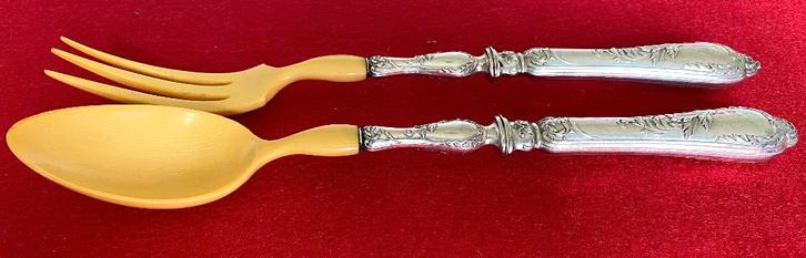 Magnifique Couverts de Service en Argent Art Nouveau, Antiquités & Art, Antiquités | Couverts, Enlèvement ou Envoi