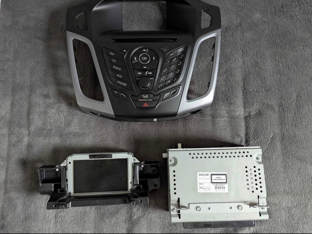 Autoradio Ford Focus mk3, Auto diversen, Aanhangers en Bagagewagens, Gebruikt, Ophalen of Verzenden