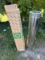 3 Dinak 130 mm dubbelwandige roestvrijstalen sproeiers, Ophalen, Inox, Zo goed als nieuw, Minder dan 2 meter