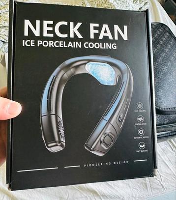 Draagbare oplaadbare koelende nekventilator beschikbaar voor biedingen