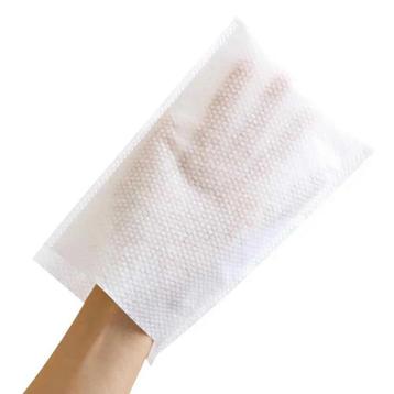 Wegwerp washandjes Eco wit beschikbaar voor biedingen