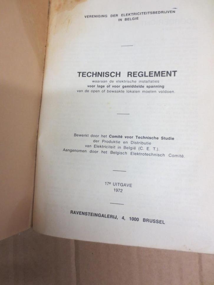 Technisch Reglement, Boeken, Techniek, Gelezen, Elektrotechniek, Ophalen of Verzenden