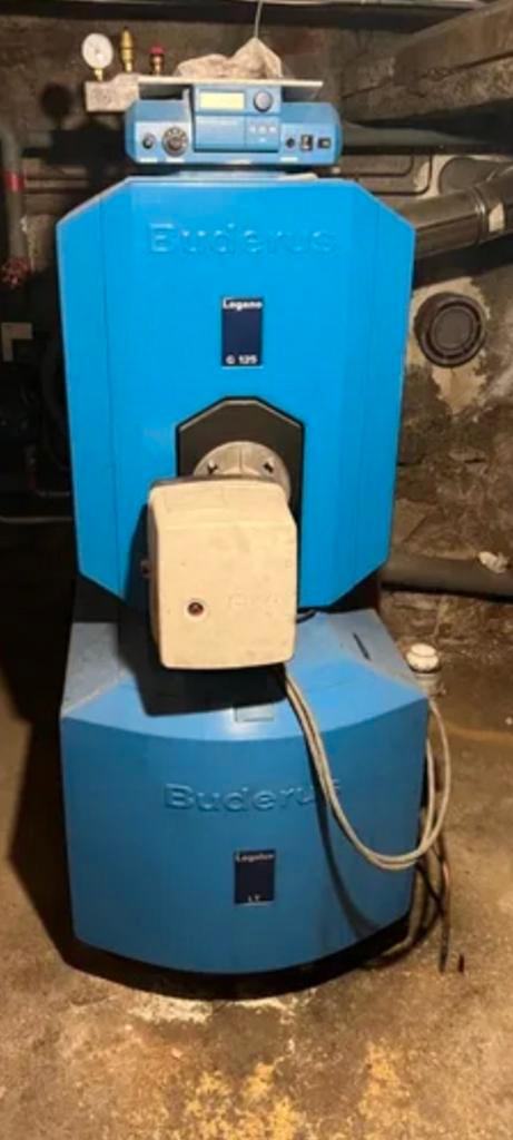 Buderus G115 stookolie+sanitair, Doe-het-zelf en Bouw, Verwarming en Radiatoren, Gebruikt, Cv-ketel of Combi-ketel, 80 cm of meer