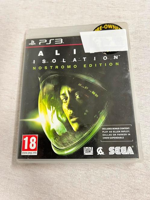 Alien Isolation  - Édition Nostromo PS3 Sony Playstation 3, Consoles de jeu & Jeux vidéo, Jeux | Sony PlayStation 3, Comme neuf
