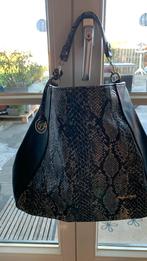 Mooie grote  handtas Kisses of Pearl, Handtassen en Accessoires, Tassen | Damestassen, Ophalen, Zo goed als nieuw, Zwart, Handtas