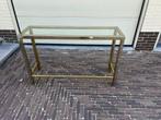 console metaal en glas, Ophalen, Gebruikt, Minder dan 100 cm, 25 tot 50 cm