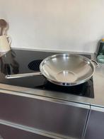 Demeyere wokpan 32 cm, Huis en Inrichting, Ophalen, Zo goed als nieuw