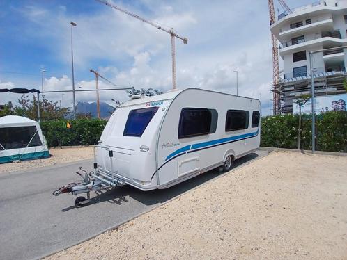 Adria Adiva 553 PH, Nederlands Kenteken!!! Staat in Spanje!!, Caravans en Kamperen, Caravans, Particulier, Adria, Douche, Fietsenrek