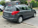Peugeot 207, 1.4i, 2009, 108.190Km, Airco, Pano, EXPORT OF H, Auto's, Voorwielaandrijving, Stof, 140 g/km, Zwart