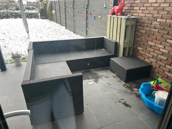 Buiten salon, Jardin & Terrasse, Ensembles de jardin, Utilisé, Sets de jardin, 5 places, Enlèvement