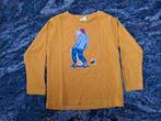 Mt 92 Gele T-shirt lange mouwen skatende hond, Kinderen en Baby's, Ophalen of Verzenden, Zo goed als nieuw, Shirt of Longsleeve