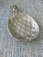 Plateau à fruits vintage métal argenté., Antiquités & Art, Antiquités | Argent & Or, Enlèvement ou Envoi, Argent