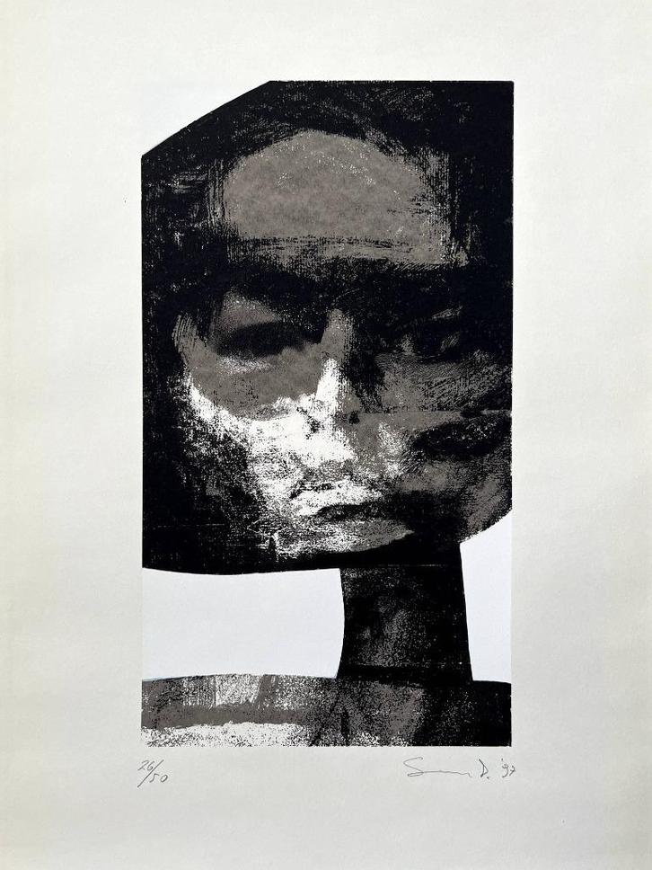 Sam Dillemans zeefdruk, Antiek en Kunst, Kunst | Litho's en Zeefdrukken, Ophalen of Verzenden