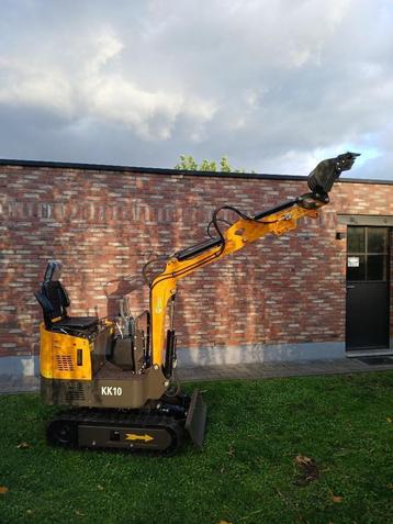 minigraver kraantje 1 ton beschikbaar voor biedingen