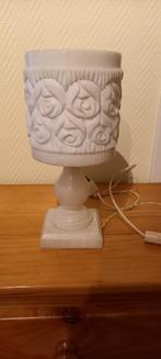 Lampe de table en albâtre, Minder dan 50 cm, Overige materialen, Gebruikt, Ophalen