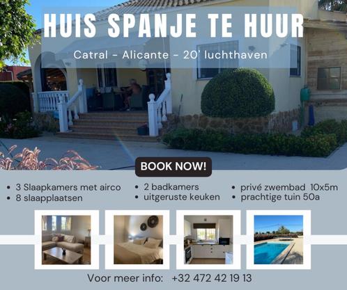 Mooie spaanse villa te huur ** NOG VRIJ VAN 25 AUG - 30 SEPT, Vakantie, Vakantiehuizen | Spanje, Costa Blanca, Landhuis of Villa