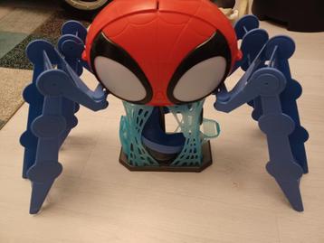 Spiderman hoofdkwartier/ huis met actieverfiguren  beschikbaar voor biedingen