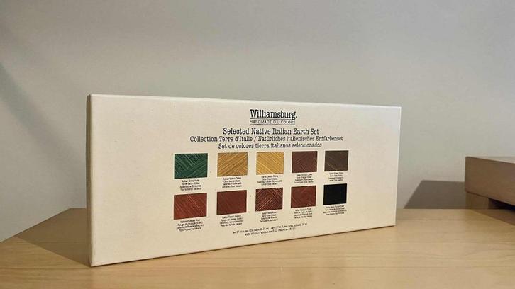Williamsburg – Oil paint Native Italian Earth Set, Hobby en Vrije tijd, Schilderen, Nieuw, Olieverf, Ophalen of Verzenden