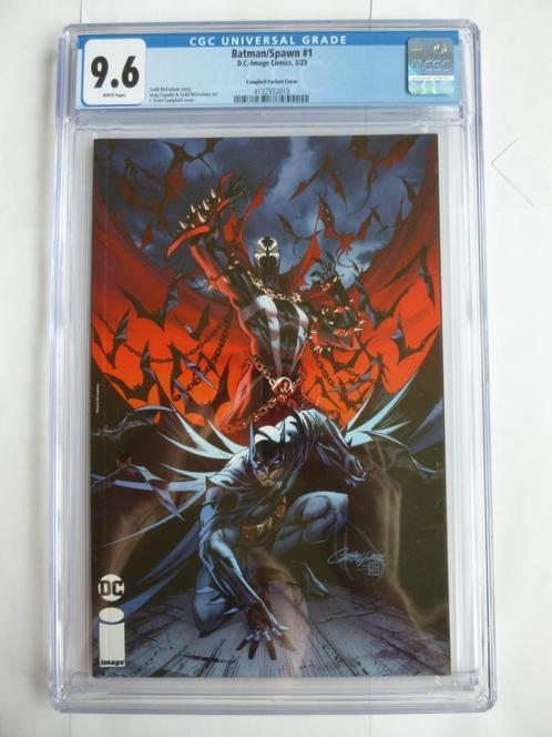 DC/IMAGE COMIC CGC9.6 JSC VARIANT"BATMAN/SPAWN''#1 2023, Boeken, Strips | Comics, Zo goed als nieuw, Eén comic, Amerika, Ophalen of Verzenden