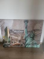 Grote canvas new york, Huis en Inrichting, Ophalen of Verzenden, Zo goed als nieuw