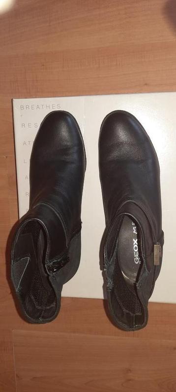 CHAUSSURES femme GEOX RESPIRA AMELIA, Enlèvement, Boots et Botinnes, Noir, Neuf