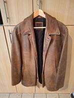 Lederen jas Rosner maat 50, Kleding | Heren, Jassen | Winter, Ophalen, Bruin, Maat 48/50 (M), Gedragen
