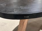 Bruuts Eettafel Ovaal 200 cm – Zwart blad - Natural Hout, Ophalen, Nieuw