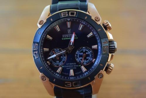 Festina Connecte horloge, Handtassen en Accessoires, Horloges | Heren, Zo goed als nieuw, Polshorloge, Overige merken, Staal, Staal