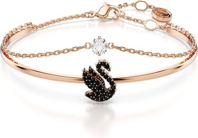 Swarovski Collection | Swan armband | GRATIS LEVERING, Handtassen en Accessoires, Armbanden, Nieuw, Overige materialen, Goud, Met edelsteen