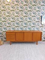 Vintage kast / dressoir / sideboard met schuifdeurtjes 70s, Huis en Inrichting, Kasten | Dressoirs, Vintage, Ophalen