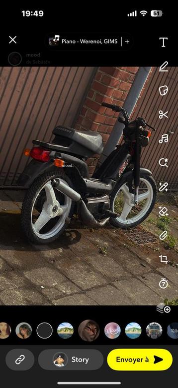 Peugeot fox de luxe, Fietsen en Brommers, Brommers | Peugeot, Ophalen of Verzenden, Fox