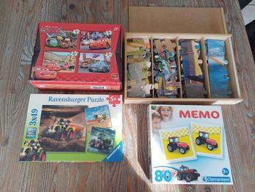 Puzzels en memo spel beschikbaar voor biedingen