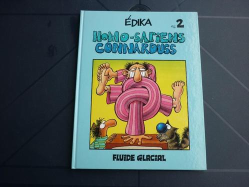 BD Fluide Glacial - Homo-Sapiens Connarduss - Edika, Boeken, Stripverhalen, Zo goed als nieuw, Eén stripboek, Ophalen of Verzenden