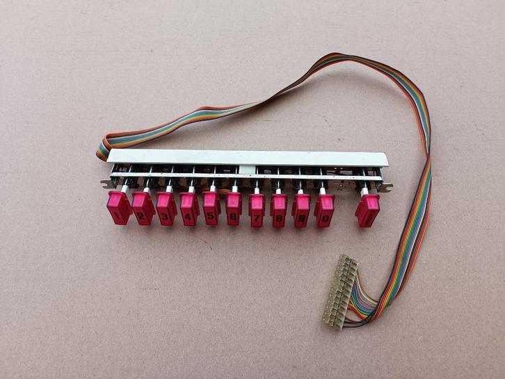 Toetsenbord Wurlitzer SL700 (1984) jukebox, Verzamelen, Automaten | Jukeboxen, Wurlitzer, Verzenden