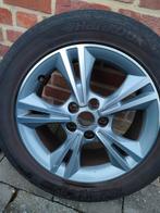 4 zomerbanden 215/55 R16 93V Hankook op alu velgen, Enlèvement, Pneus été, Jante(s)