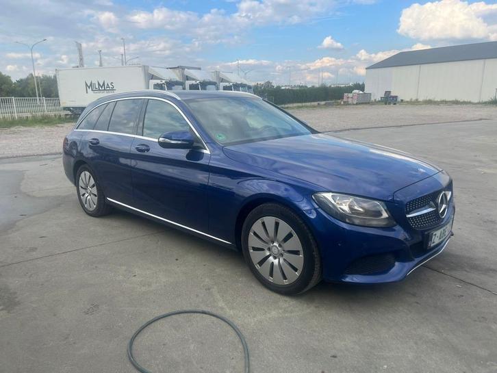 Mercedes-Benz C220 CDI Ambition, Auto's, Mercedes-Benz, Particulier, C-Klasse, Diesel, Euro 6, Break, 5 deurs, Automaat, Blauw
