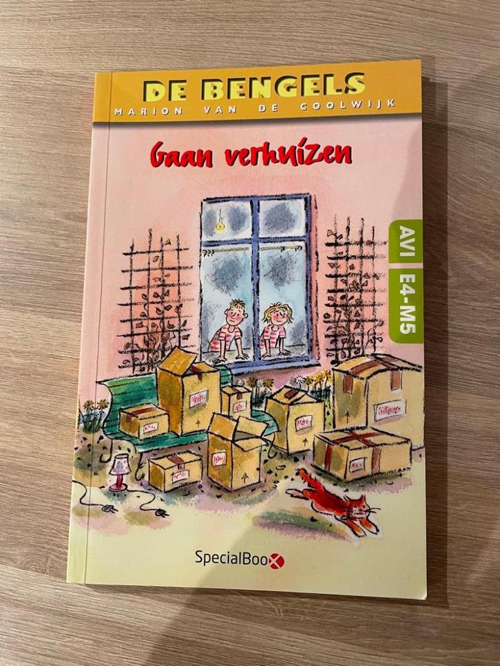 leesboekje AVI E4 - M5 de bengels gaan verhuizen, Boeken, Kinderboeken | Kleuters, Ophalen of Verzenden