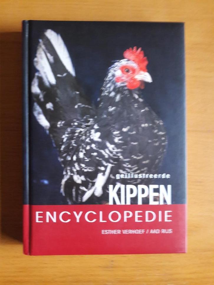 Esther Verhoef - Geillustreerde kippen encyclopedie, Boeken, Dieren en Huisdieren, Zo goed als nieuw, Ophalen of Verzenden