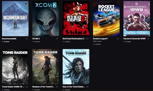 133 Jeux Epic Games, Games en Spelcomputers, Games | Pc, Nieuw, 3 spelers of meer, Vanaf 18 jaar, Eén computer, Online, Ophalen