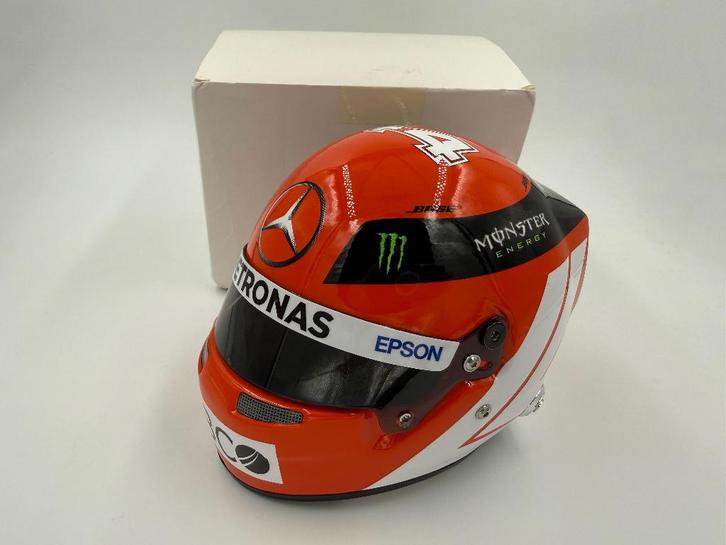 1/2 Casque F1 Lewis Hamilton 2019 Monaco Tribute Lauda, Verzamelen, Automerken, Motoren en Formule 1, Zo goed als nieuw, Ophalen of Verzenden