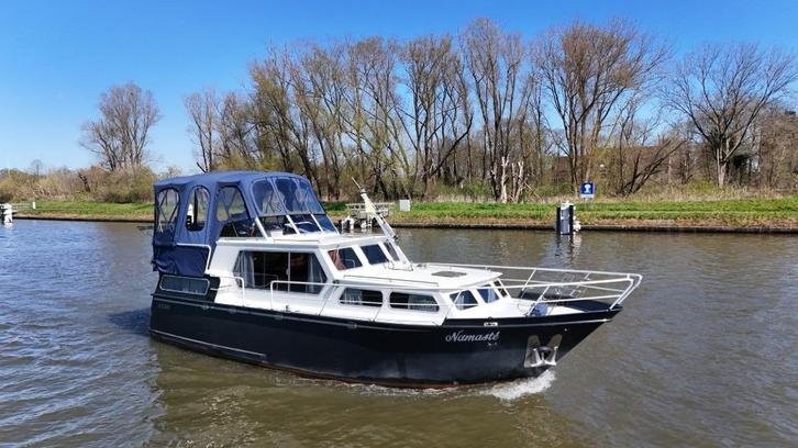 Motoryacht Proficiat 10.10 GL, Watersport en Boten, Motorboten en Motorjachten, Gebruikt, Staal, 9 tot 12 meter, Diesel, Binnenboordmotor