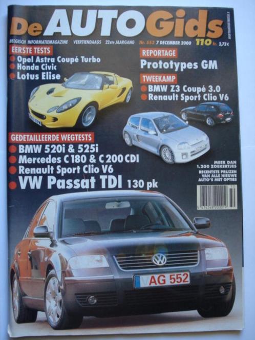 AutoGids 552, Boeken, Auto's | Folders en Tijdschriften, Gelezen, Algemeen, Verzenden
