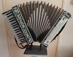 Playback Accordeon op ijzere voet, Muziek en Instrumenten, Accordeons, Gebruikt, Met riemen, Overige formaten, Toetsaccordeon