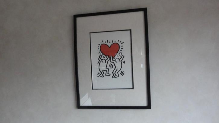 Keith Haring (4 mai 1958 - 16 février 1990), Antiquités & Art, Art | Lithographies & Sérigraphies, Enlèvement ou Envoi