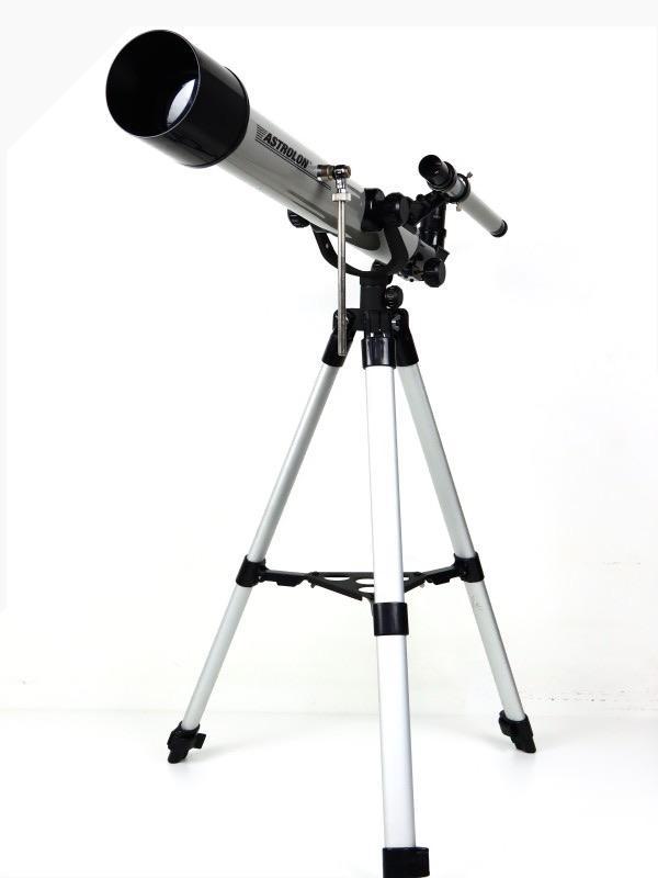 Telescoop Dario, Audio, Tv en Foto, Optische apparatuur | Telescopen, Gebruikt, Lenzentelescoop (refractor), 80 tot 200 mm, Met statief