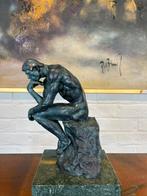 Le penseur de Rodin bronze, Boeken, Kunst en Cultuur | Beeldend, Ophalen, Beeldhouwkunst, Rodin, Zo goed als nieuw