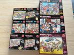 Set van 9 Wasgij puzzels - 950 en 1000 stuks, Ophalen of Verzenden, 500 t/m 1500 stukjes, Zo goed als nieuw, Legpuzzel