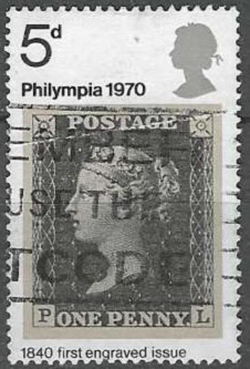 Groot-Brittannie 1969 - Yvert 599 - Philympia 1970 (ST), Postzegels en Munten, Postzegels | Europa | UK, Gestempeld, Verzenden
