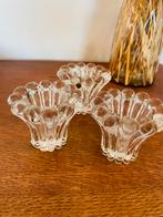 Glazen kandelaars West Germany, Ophalen of Verzenden, Glas